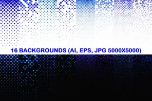 16 Blue Square Patterns for Seamless Design