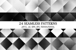 24 Seamless Halftone Dot Patterns: A Practical Resource for Designers and Print Professionals