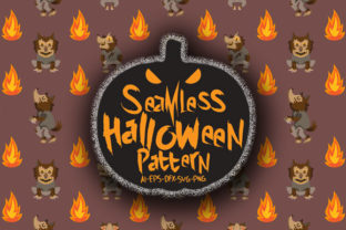 Halloween Seamless Patterns 96
