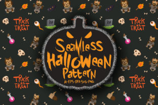 Halloween Seamless Patterns 98: Endless Design Versatility for Crafters, Designers & Entrepreneurs